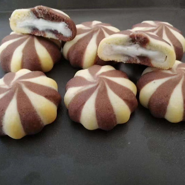 Double filled cookies