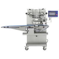 HM-168 Automatic Encrusting Machine Chocolate Filled Cookies Machine
