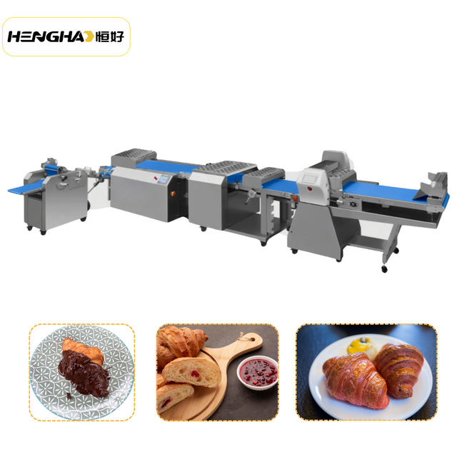 Fully Automated Industrial Croissant Production Line | Model HM-640D