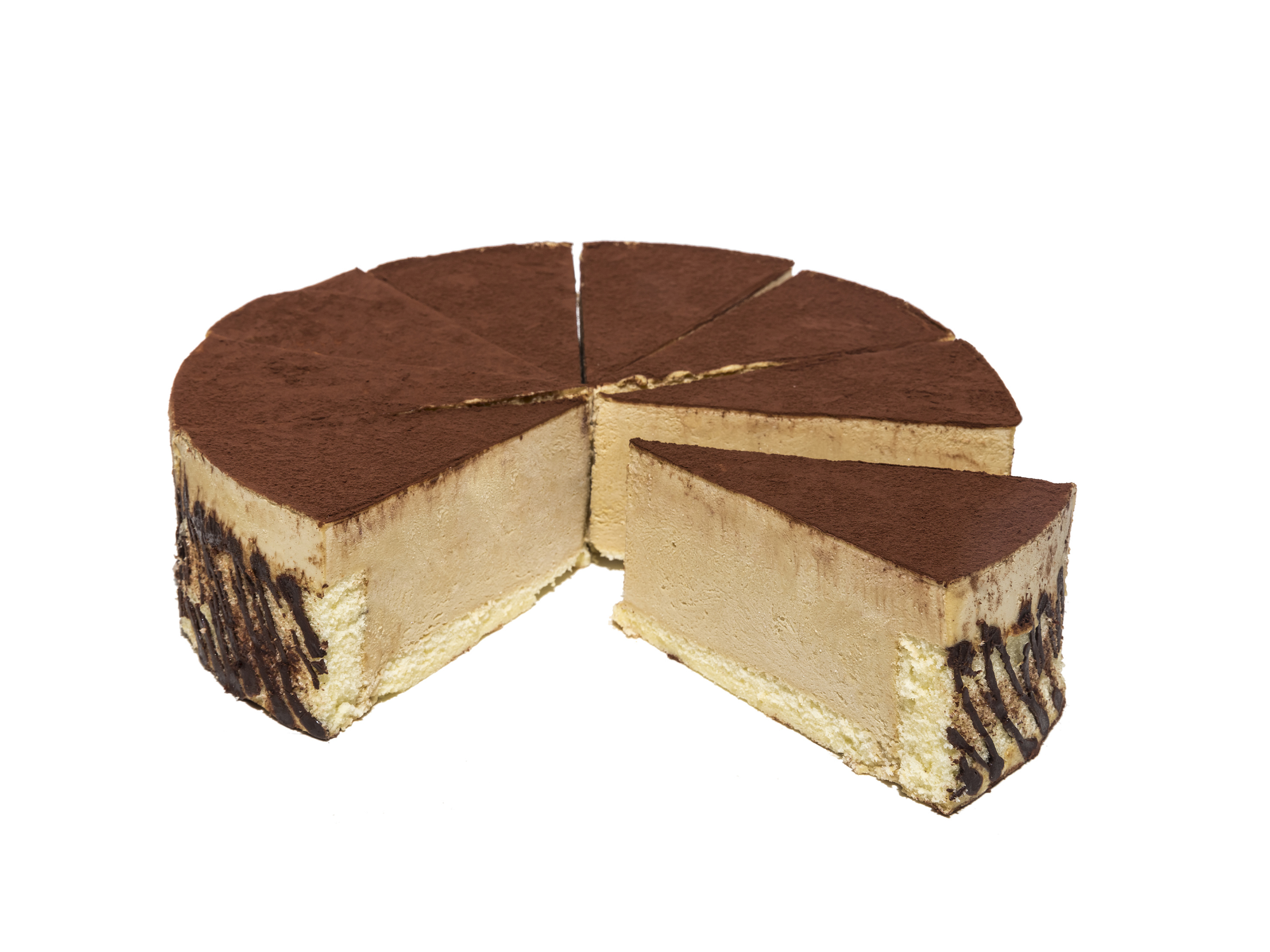 Ultrasonic Cake Cutting Machine with Automatic Blade Cleaning for Frozen Desserts